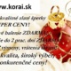 Vianočné zľavy na zlaté šperky Korai